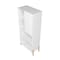 Manhattan Comfort Bowery Bookcase, White and Oak 308AMC157 - alternate 9